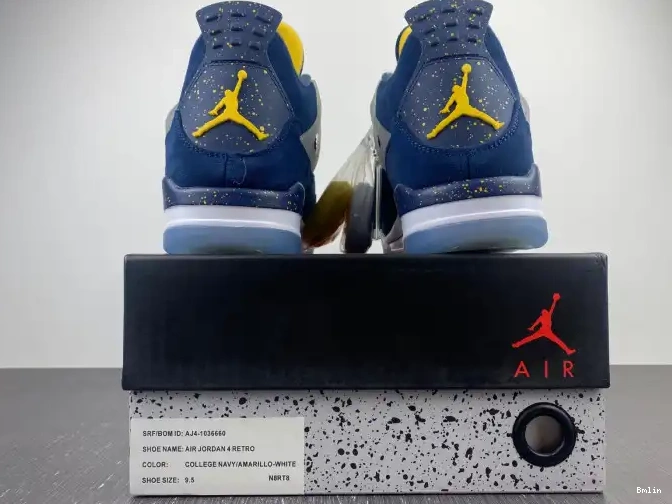 Bmlin AJ4-1036660 Air Retro Michigan Jordan 4 (PE) 0603